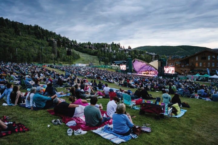 12. Concierto en Deer Valley Resort. Foto - Park City Magazine