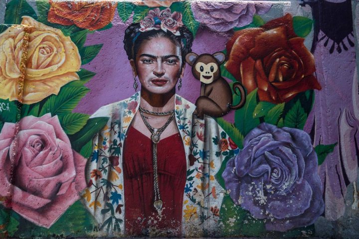 12. Mural de Frida Kahlo. Foto - Alamy