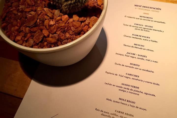 12. Menú de degustación de 2019. Foto - KOLI Cocina de Origen (Facebook)