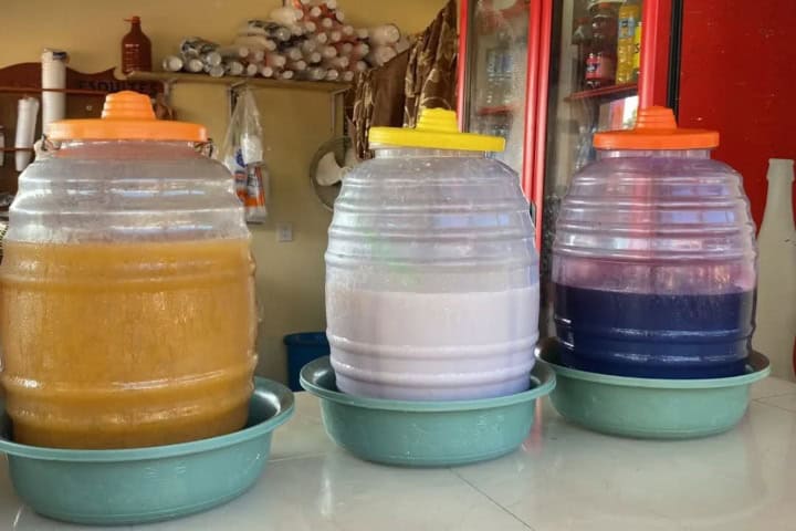 18. Aguas frescas de JARO Comida Mexicana. Foto - @comidamexicanarosario (Instagram)