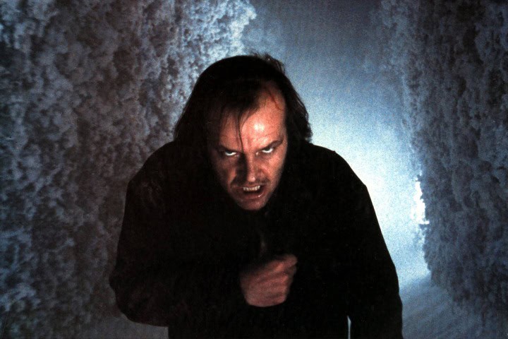 2. Jack Nicholson interpretando a Jack Torrance en El Resplandor. Foto - GQ España