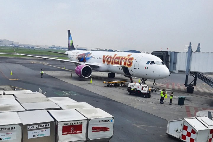 2. Avión Airbus A321 de Superman. Foto - @aviacion.mexa (Instagram)
