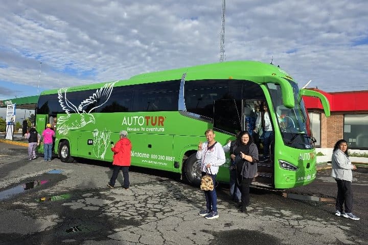 2. Autobús Autotur durante Elotiza 2024. Foto – Rehiletes