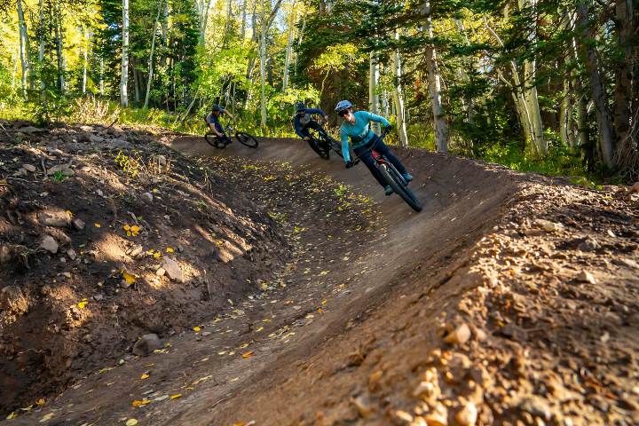 3. Ciclismo de montaña en Park City. Foto - Par Kity, Utah