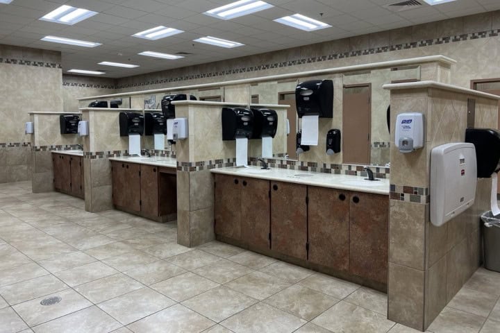3. Baño de Buc-ee's. Foto - MySA