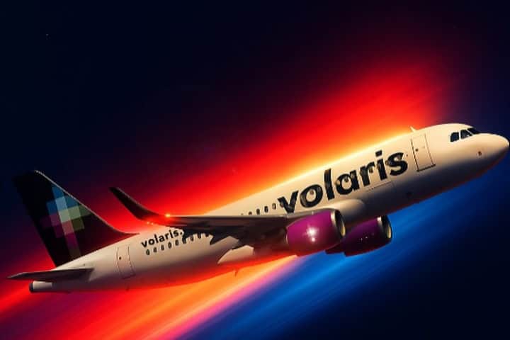 4. Montaje superavión de Volaris. Foto - @viajavolaris (Instagram)