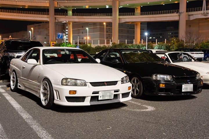 4. Autos en Daikoku. Foto - Rakuten Infoseek News