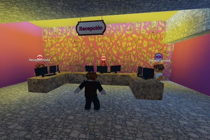 4. Recepción en Hotel Xcaret México, Roblox. Foto - El Souvenir