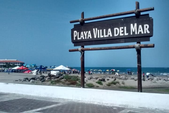 5. Letrero de Playa Villa del Mar. Foto - De Mochila por México (Flickr)