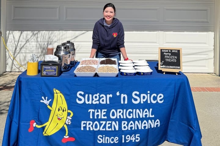 5. Stand de Sugar 'N Spice para un evento privado. Foto - @sugarnspicenb (Instagram)