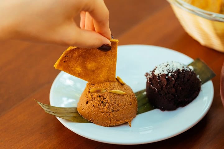 5. Dip de pepitas y frijoles. Foto - Museo de la gastronomía yucateca (Facebook)