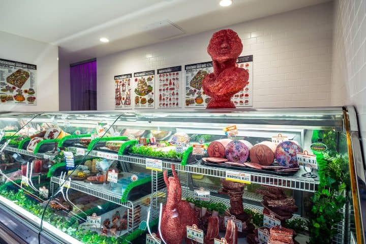 5. Zona de carne en Omega Mart, Las Vegas. Foto - Omega Mart (Facebook)