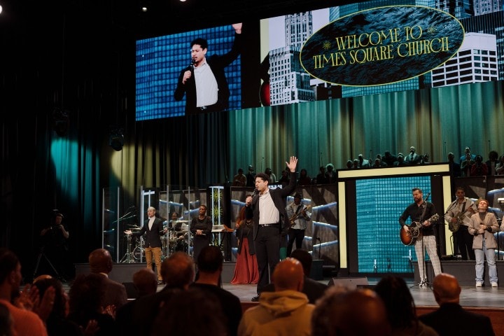 5. Misa góspel en Times Square Church. Foto - Times Square Church (Facebook)