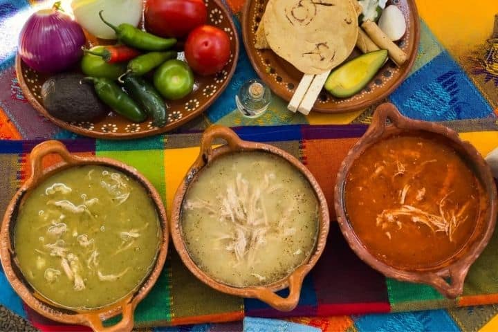 6. Pozoles de la Pozoleria Lupe la Mina. Foto - Pozoleria Lupe la Mina (Facebook)