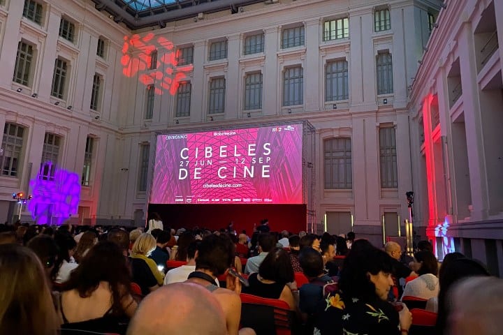 7. Cine en el Palacio de Cibeles. Foto - @WebediaES (X)