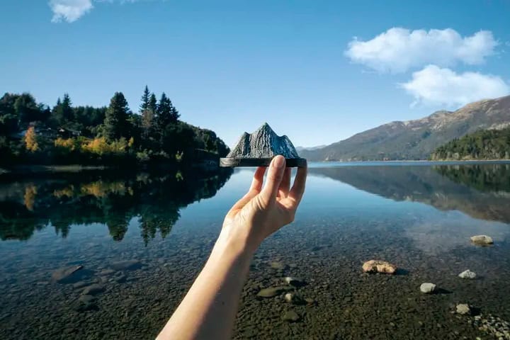8. Suvenir hecho con residuos de la Patagonia. Foto – CQAP.Inf