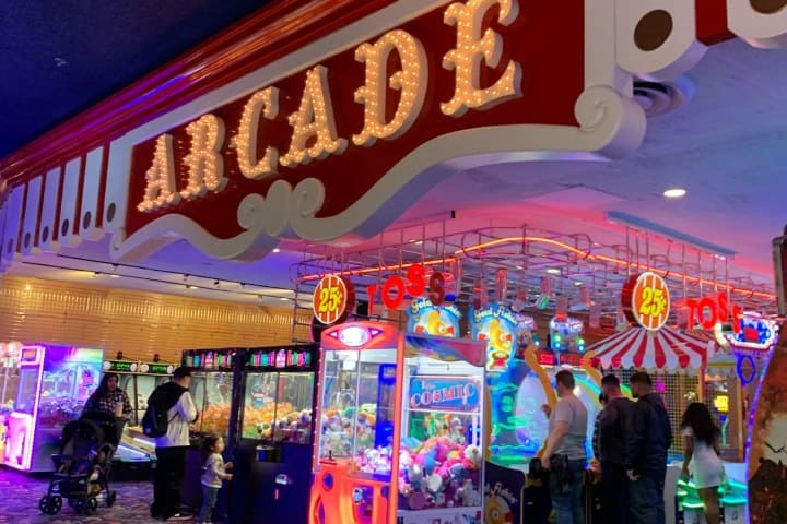 9. Zona arcade. Foto - Circus Circus Las Vegas Hotel & Casino (Facebook)