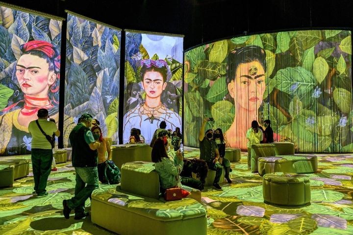 9. Frida Kahlo inmersiva. Foto – Invertour