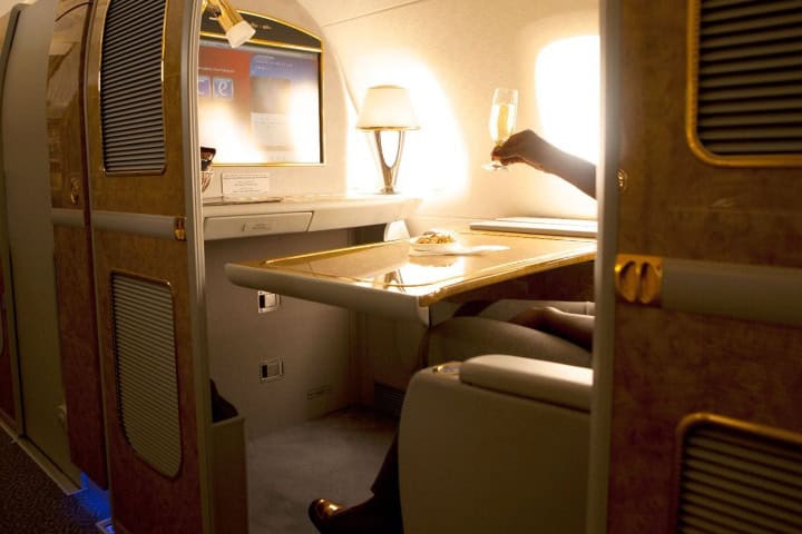 9. Clase Ejecutiva Emirates. Foto - Traveler