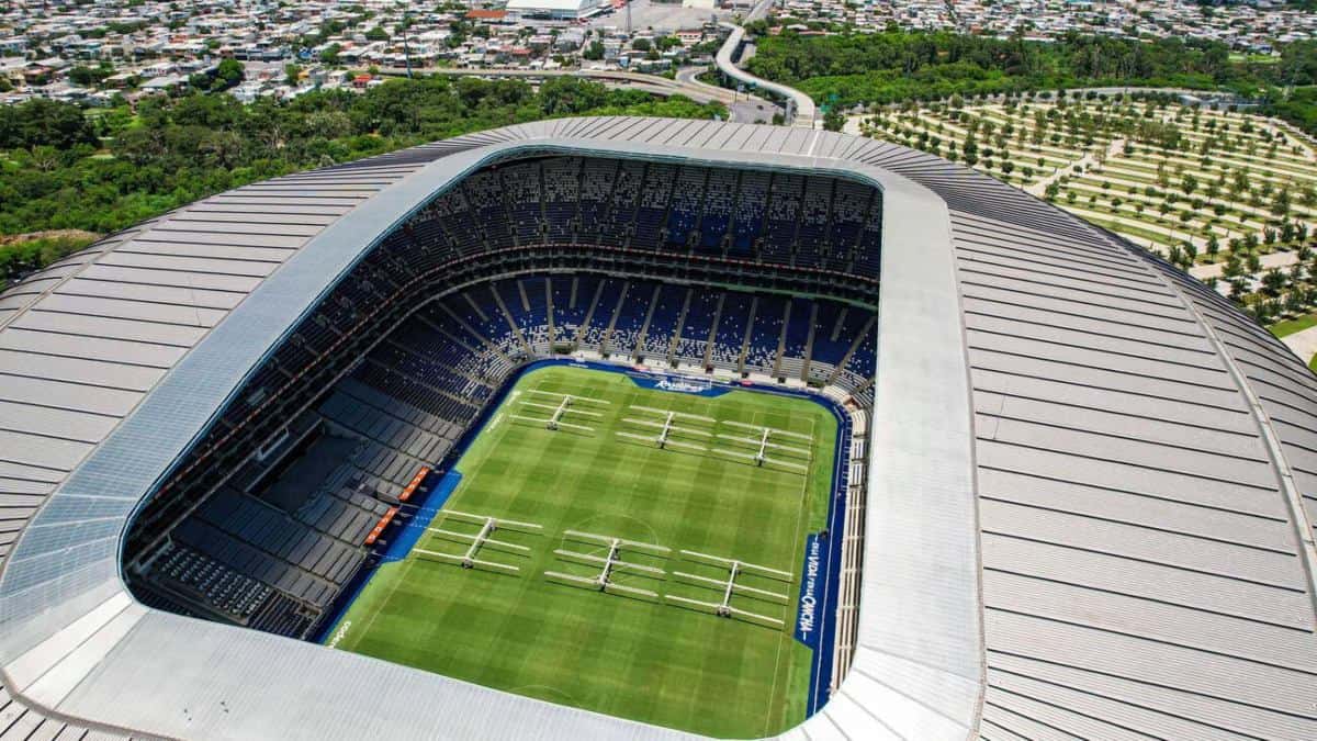 EL ESTADIO BBVA EN MONTERREY