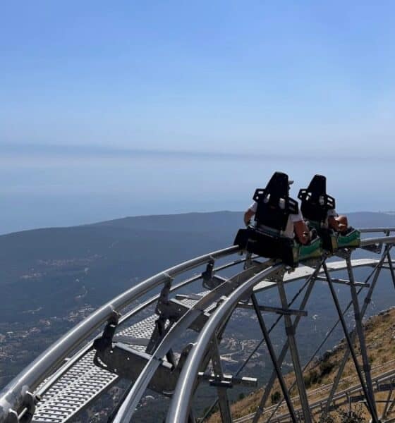 MONTAÑA RUSA ALPINA EN KOTOR, MONTENEGRO