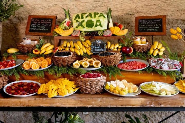 1. Frutas en Apapaxoa, Xcaret. Foto - @hotelxcaretmexico (Instagram)