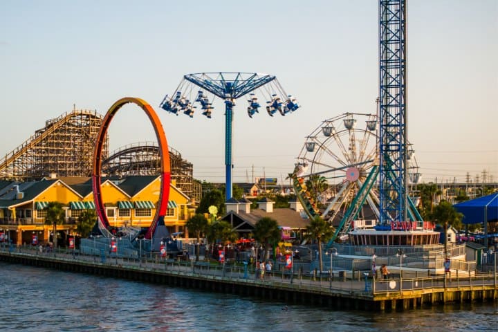 1. Kemah Boardwalk. Foto - Visit Houston Texas