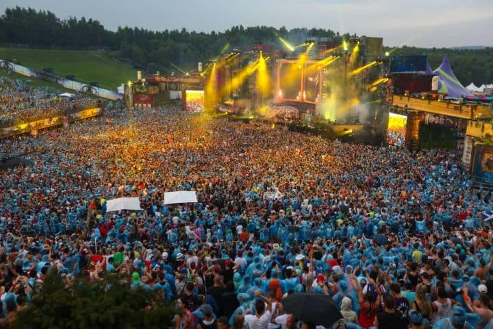 1. Tomorrowland in Boom. Foto - Alamy