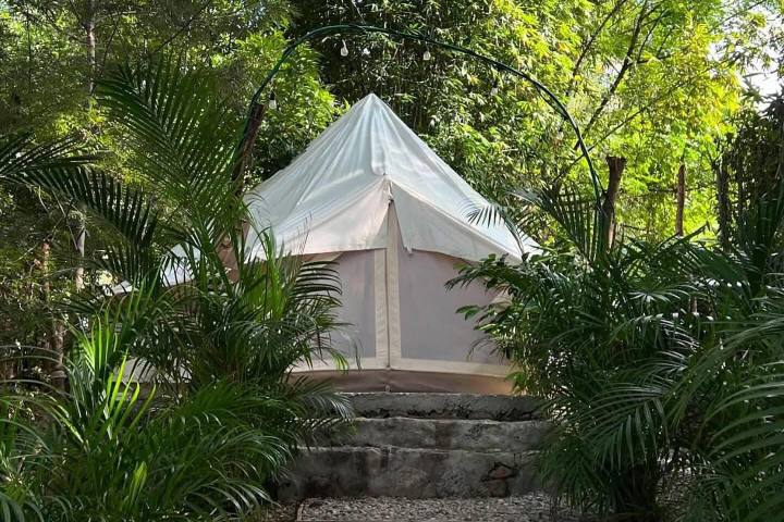 10. Glamping en Punta Santa María Hotel & Glamping. Foto - @puntasantamariahotel (Instagram)