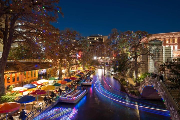 10. River Walk en San Antonio, Texas. Foto - Alamy