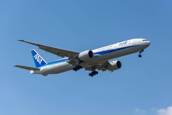 11. Avión de ANA. Foto - Alamy