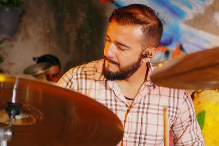 11. Baterista de Banda La Costeña. Foto - Banda La Costeña (Facebook)