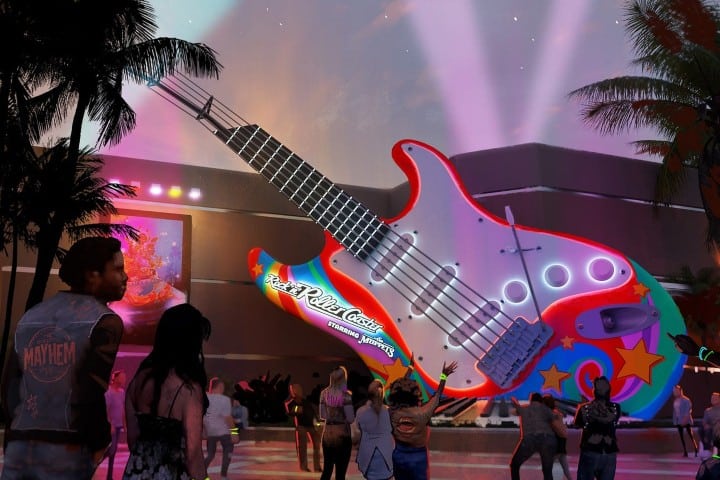 11. Concepto artístico de Rock ‘n’ Roller Coaster Starring The Muppets. Foto - Medium (Walt Disney World)