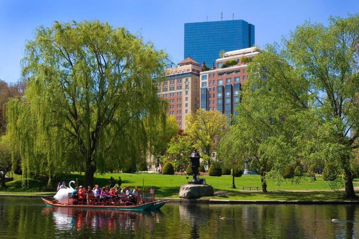 19. Boston Public Garden. Foto - Alamy