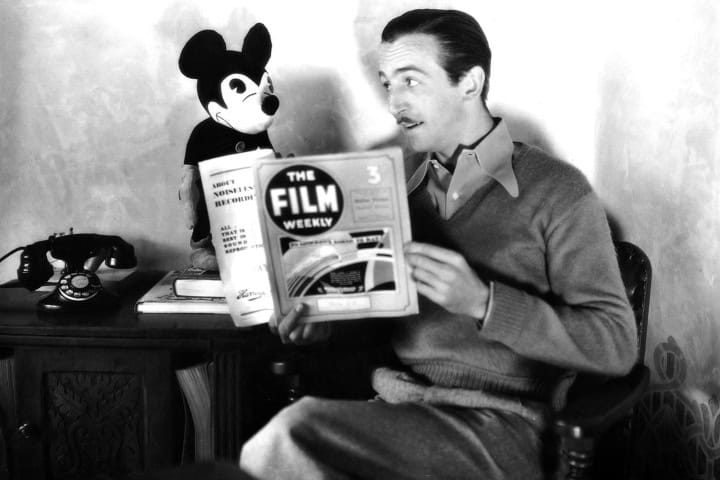 2. Walt Disney. Foto - @WDFMuseum (X)