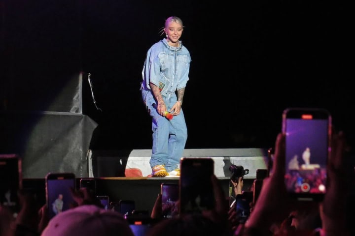 2. Young Miko en el Coca-Cola Flow Fest 2023. Foto - Alamy