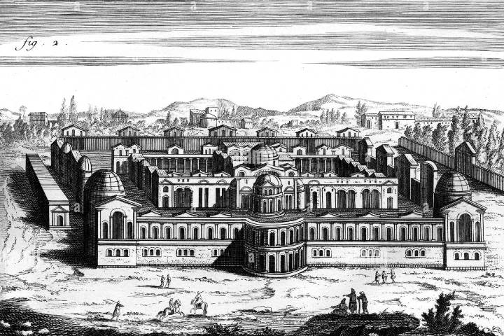 2. Ilustración de los baños de Diocleciano. Foto – Alamy
