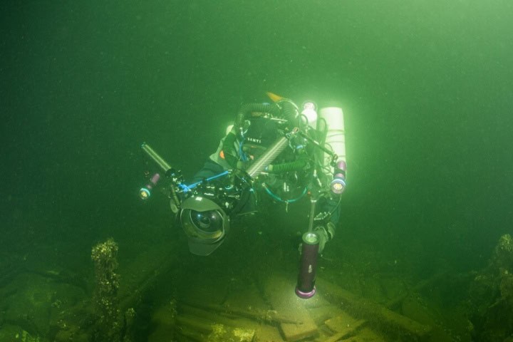 4. Buzo en expedición. Foto - spektrum