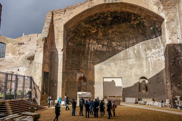 4. Ruinas de las Termas de Diocleciano. Foto - Rome in Greek