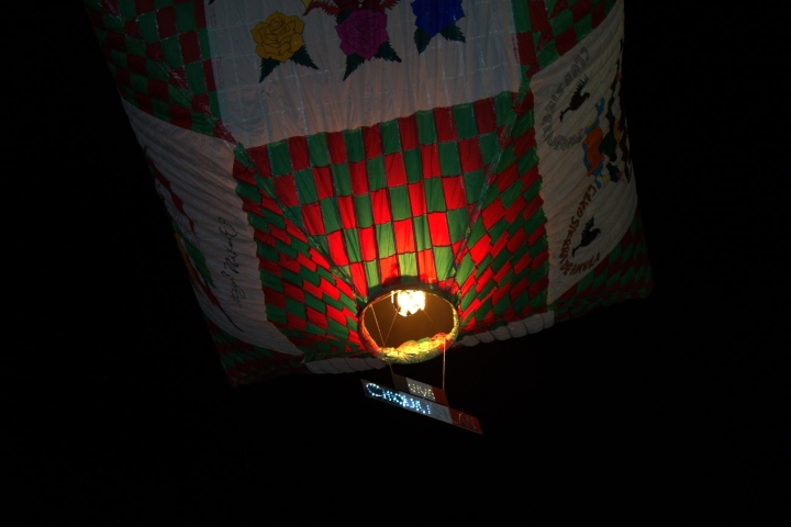 4. Globo de cantoya gigante en el Festival del Globo en Chiquilistlán. Foto - Archivo Jalisco