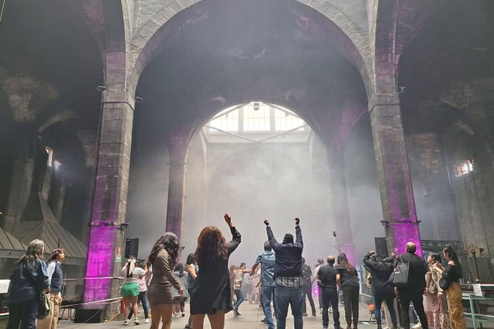 5. Museo Numismático Nacional durante un evento de baile. Foto - Fideicomiso Centro Histórico de la Ciudad de México (Facebook)