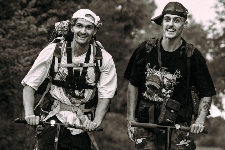 5. (De izquierda a derecha) Gorka Lasa e Ibai. Foto - @gorka_lasa (Instagram)
