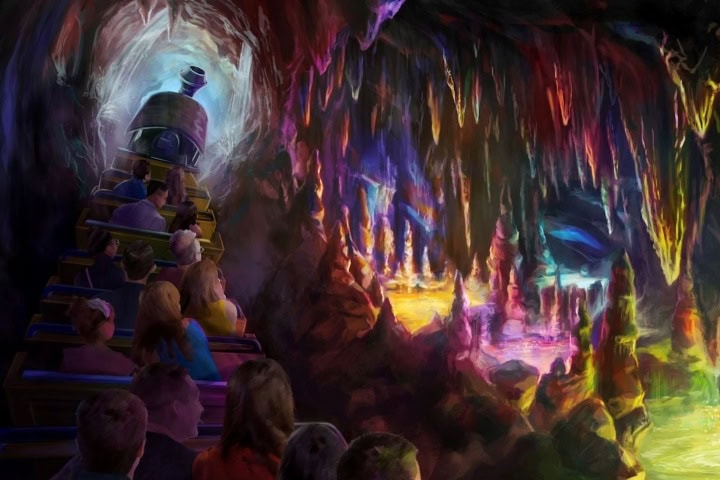 6. Concepto artístico de Big Thunder Mountain. Foto - Disney Parks Blog
