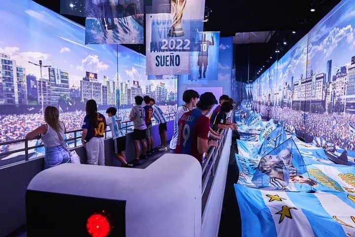 7. The Messi Experience Miami. Foto – Moment Factor The Messi Experience Miami. Foto – Moment Factory