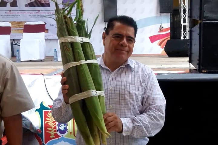7. Concurso de El Elote Más Grande del Mundo, 2023 en Jala. Foto - Frutas y Plantas Exóticas (YouTube)