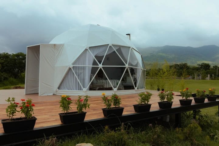 7. Domo en Casa Laguna: Terraza y Glamping. Foto - Casa Laguna Terraza & Glamping (Facebook) (Nayarit)
