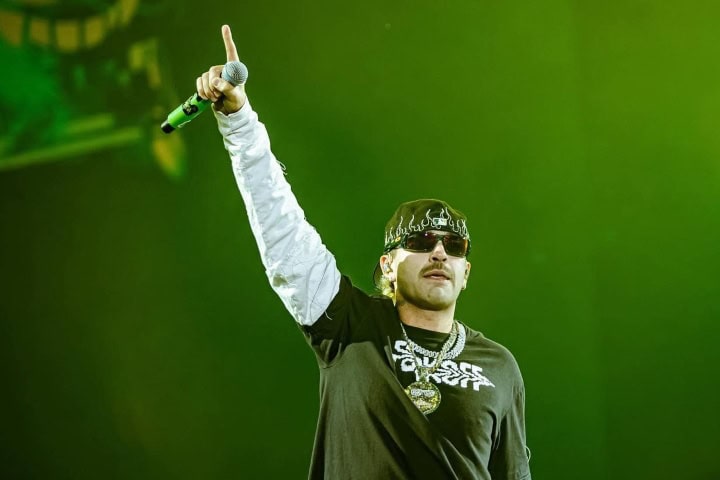 9. Feid en el Flow Fest 2022. Foto - Coca-Cola Flow (Facebook)