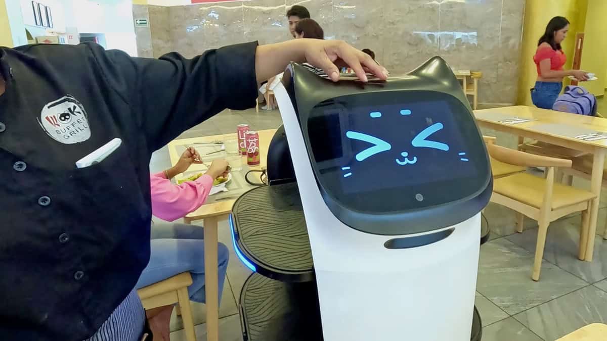 TEMPLE WOK, UN RESTAURANTE CON UNA ROBOT MESERA