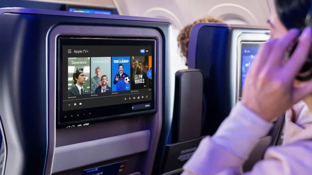 UNITED Y APPLE TV+ SE UNEN PARA OFRECER ENTRETENIMIENTO A BORDO