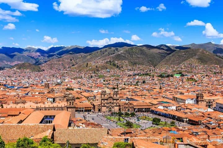 1. Plaza de Armas del Cusco. Foto - Alamy